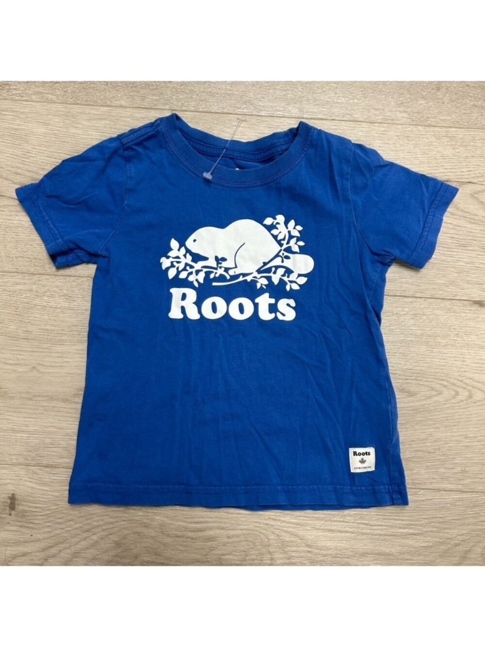 Roots Blue Kids T Shirt